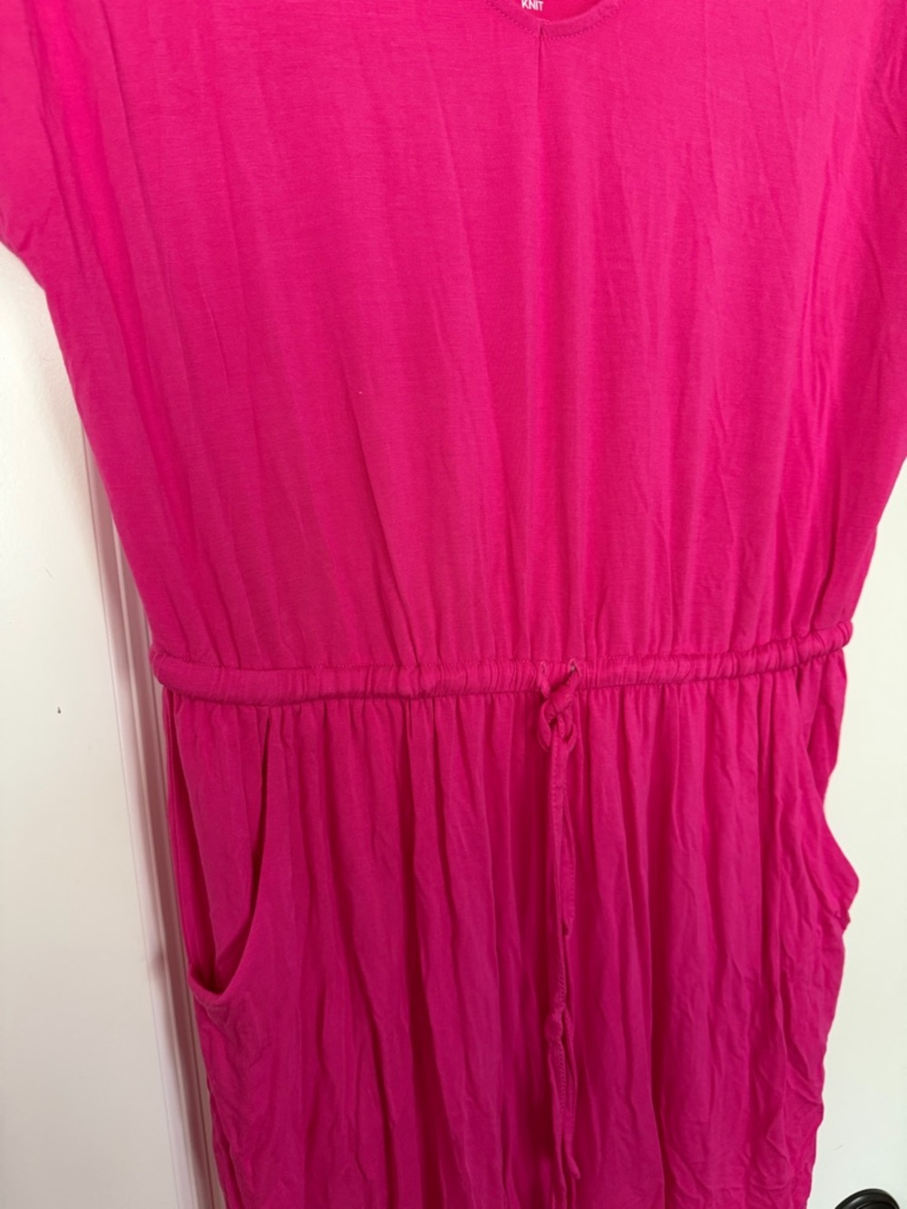 torrid Hot Pink super soft romper - Picture 4 of 6